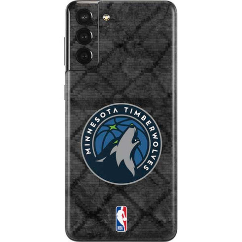 NBA Minnesota Timberwolves Dark Rust Galaxy S21 Plus 5G Skin
